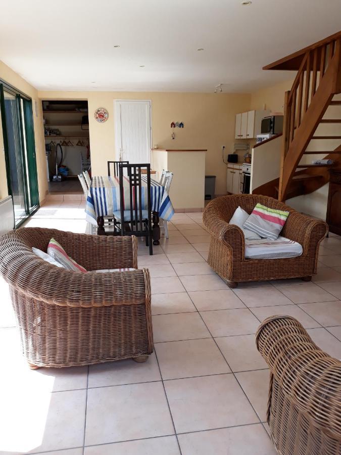 Maison Avec Jardin Et Plage De Sable Fin Accessible A Pied A 300M Сен-Кулом Екстериор снимка